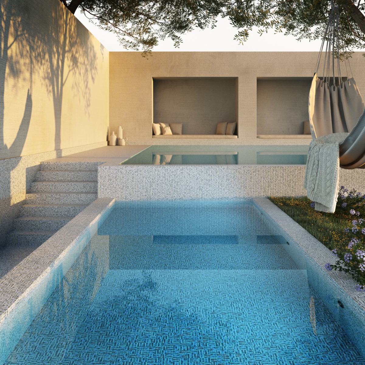 Strokes_50-Aquarelle-Mosaic-Ezarri-Pool-1